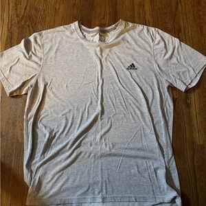 Adidas Light Gray Men's Short Sleeve Tee